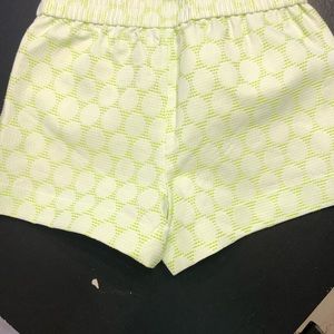 JCrew shorts NWT  size 2 lime green
